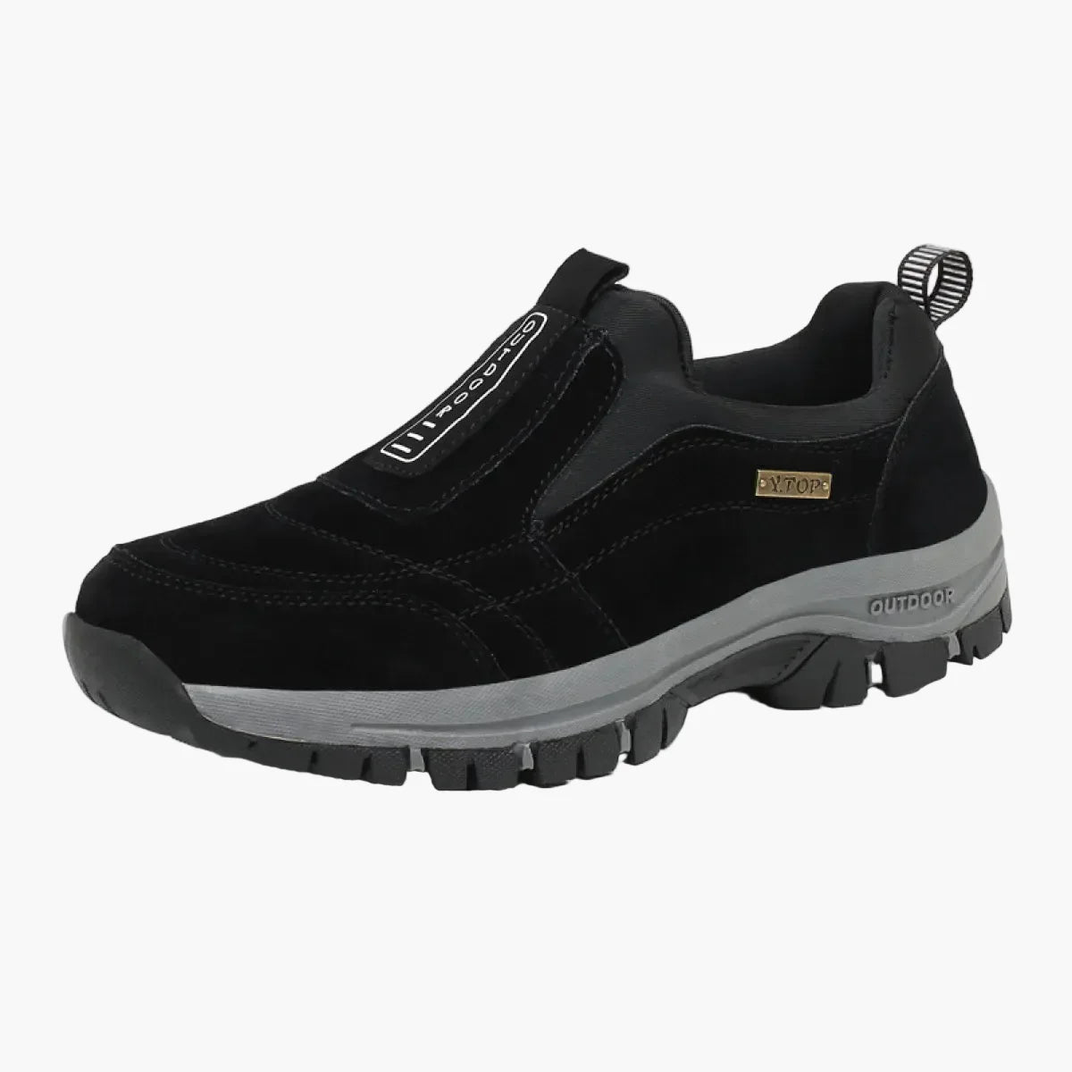 Herr Slip-on Ortopediska Promenadskor Utomhus Komfort och Stöd