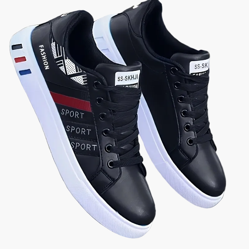 Herr Sneakers Sportiga Vardagsskor med Låg Profil - Trendig och Bekväm för Fritid och Stadsliv