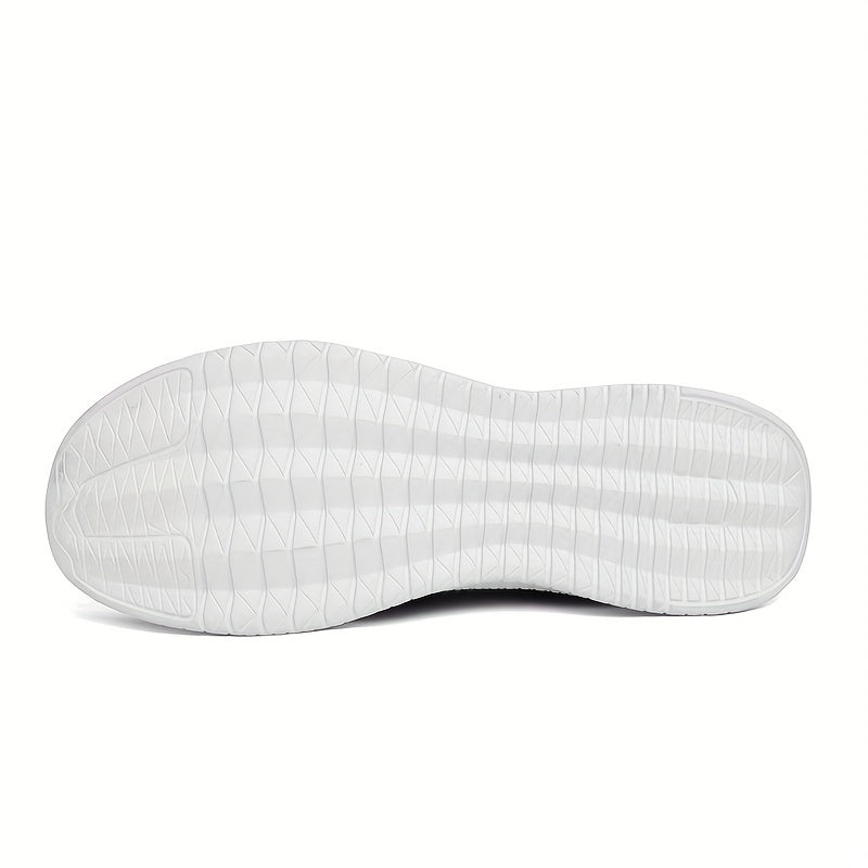 Herrar Sneakers Lättviktiga Slip-On Vardagslöparskor Streetstil
