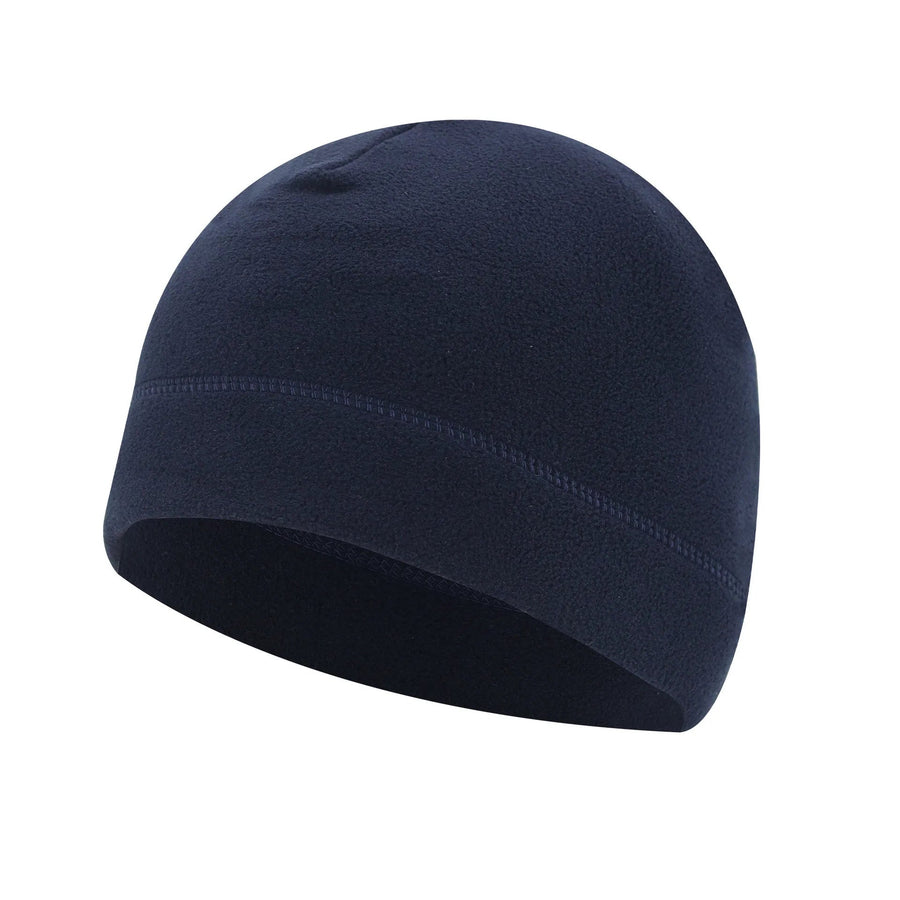 Fleece Beanie Mössa, Varm, Mjuk, Enkelfärgad