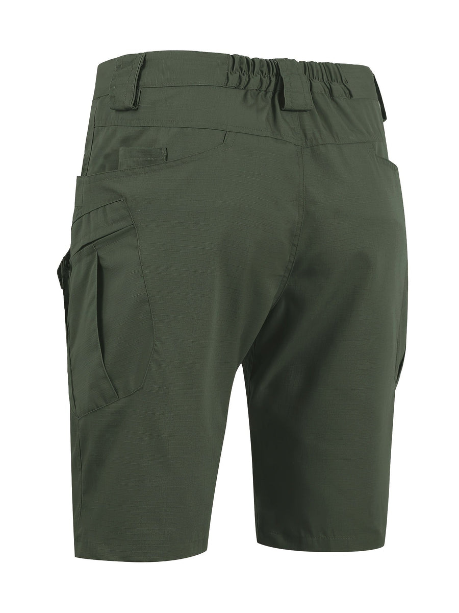 Herrar Taktiska Shorts med Flera Fickor och Bälte – Perfekta för Vandring & Utomhusaktiviteter