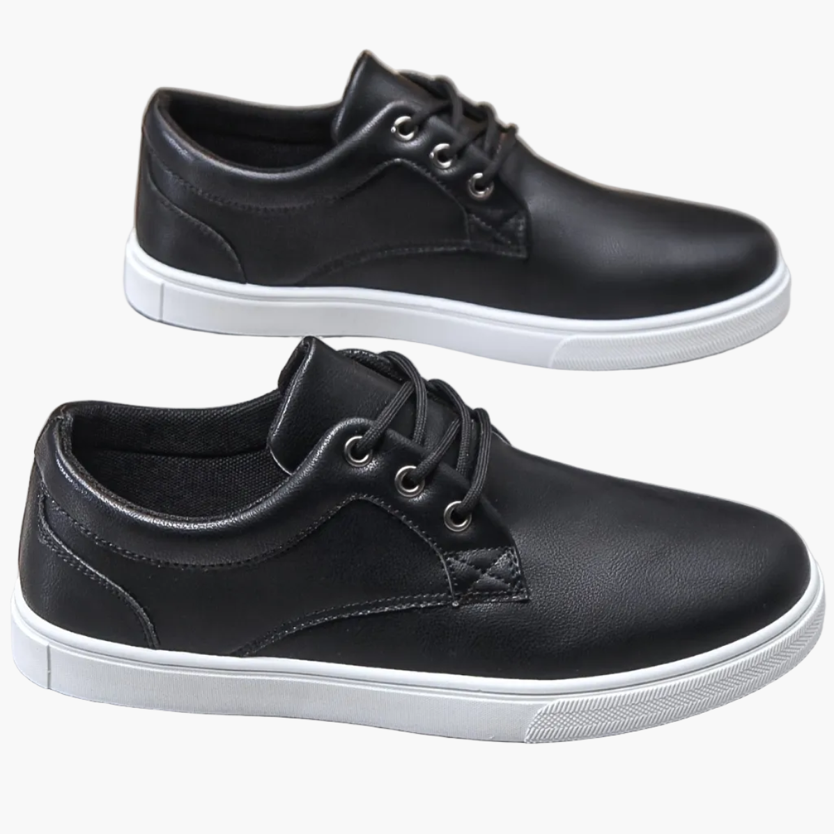 Herr Sneakers Sportiga Låga Fritidsskor med Klassisk Design för Vardag