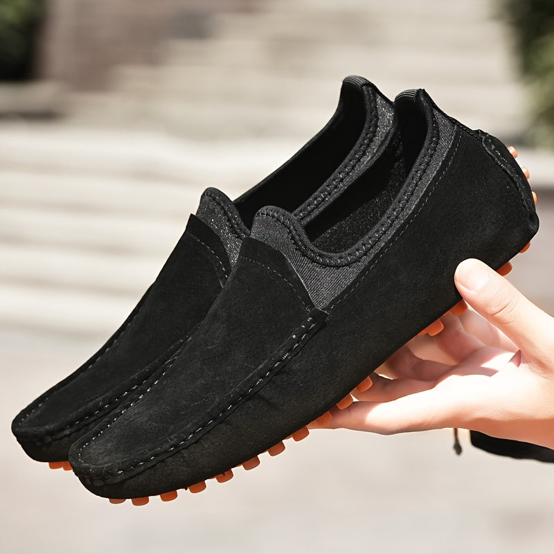 Herrloafers Slip-on Elegant Stil För Vardag och Bilkörning