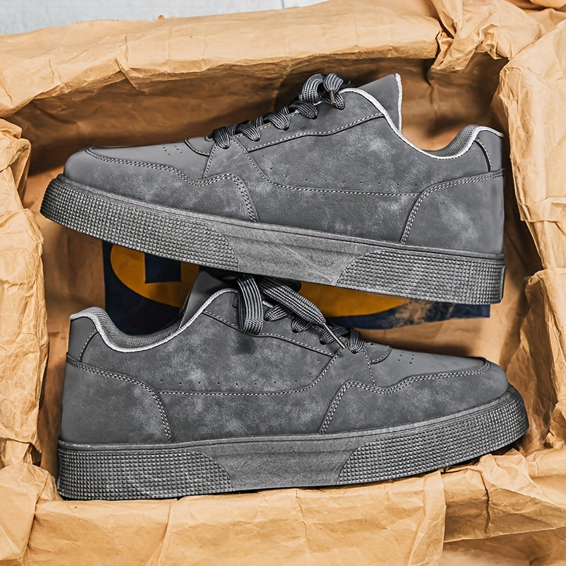 Herr Sneakers Låga Klassiska Streetstil Vardagsskor