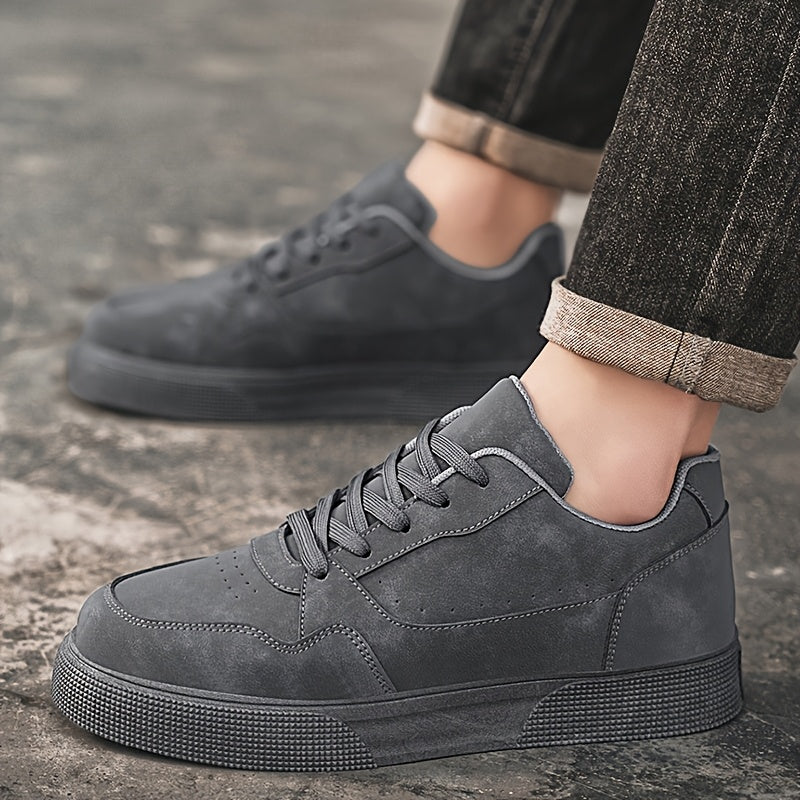 Herr Sneakers Låga Klassiska Streetstil Vardagsskor
