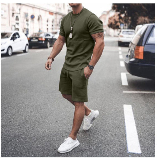 Gregory – Tvådelat Sport- och Fritidsset med Kortärmad T-shirt och Shorts
