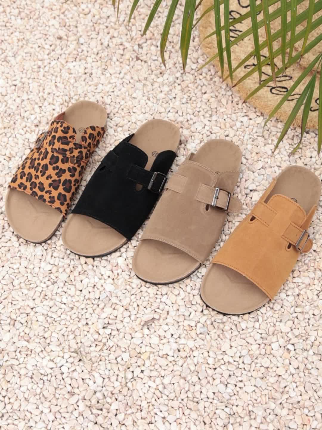 Dam Sandaler med Spänne Slip-in Vardag Bekväm Stil