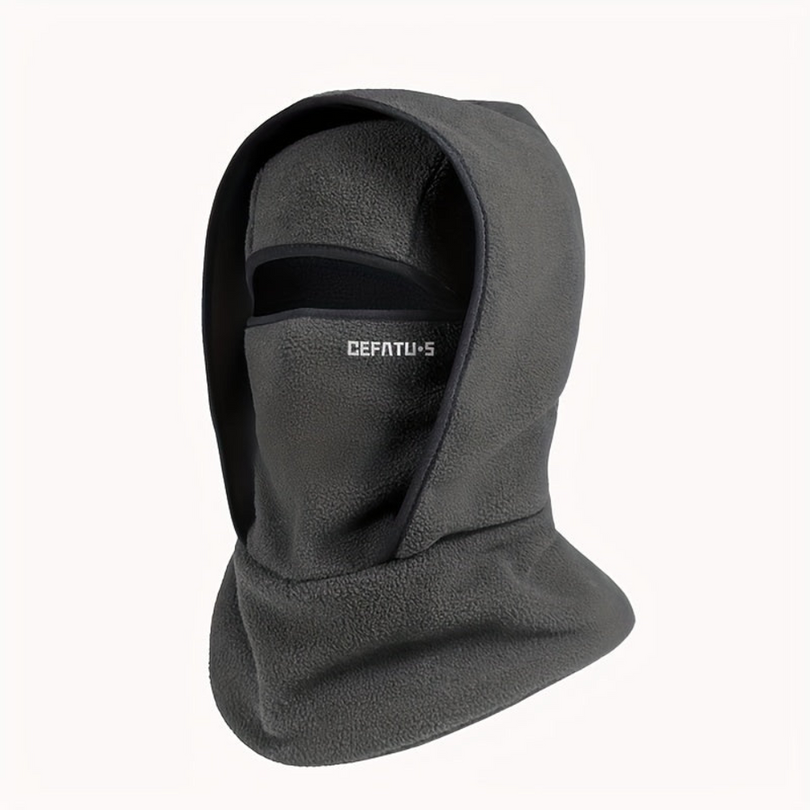 Varm Balaklava Huvudbonad för Vinterbruk i Mjukt Material, Fleece
