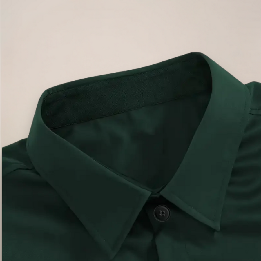 Herr Skjorta Elegant Klassisk Stil för Arbete och Fritid