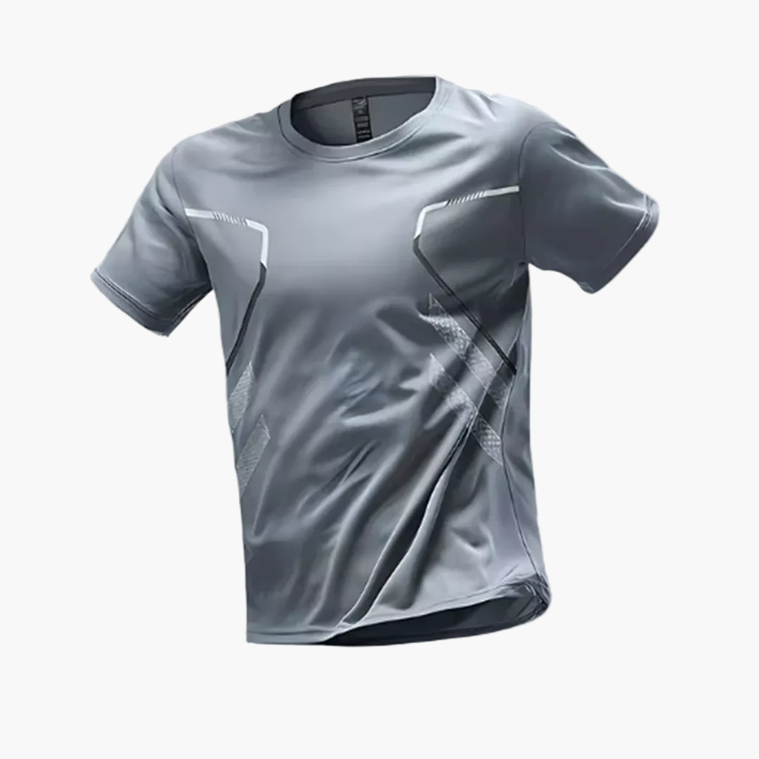 Herr Sport-T-shirt för Träning och Aktiv Livsstil – Andningsbart och Snabbtorkande