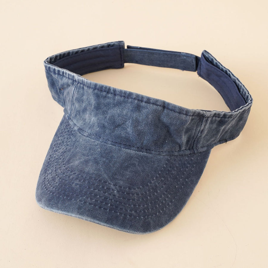Unisex Solskärm Smutsig Färgjusterbar Sportkeps