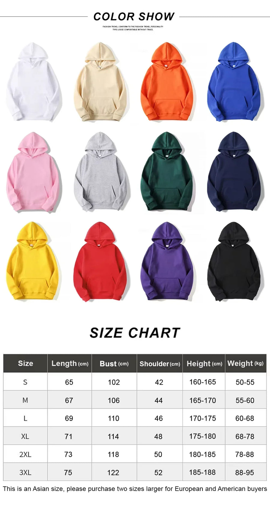 Hoodie med tryck, långa ärmar och känguruficka