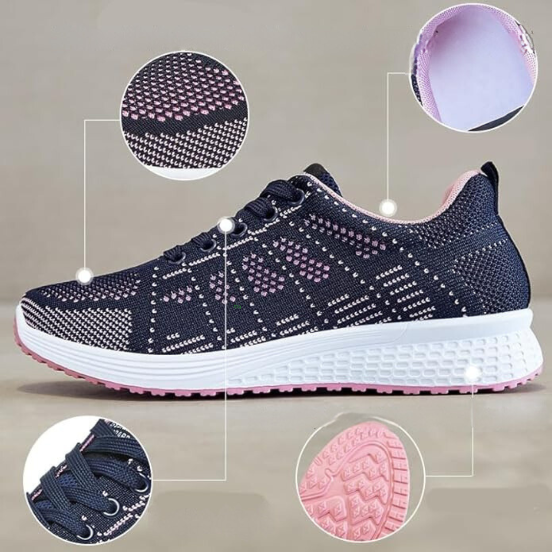 Dam Sneakers Sportiga Vardagsskor och Träningsskor för Aktiv Livsstil