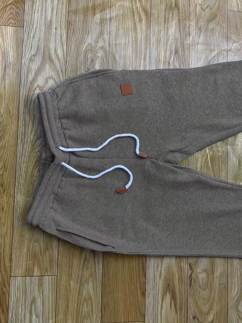 Herr Joggingbyxor Sportiga Loungewear Fritidsstil