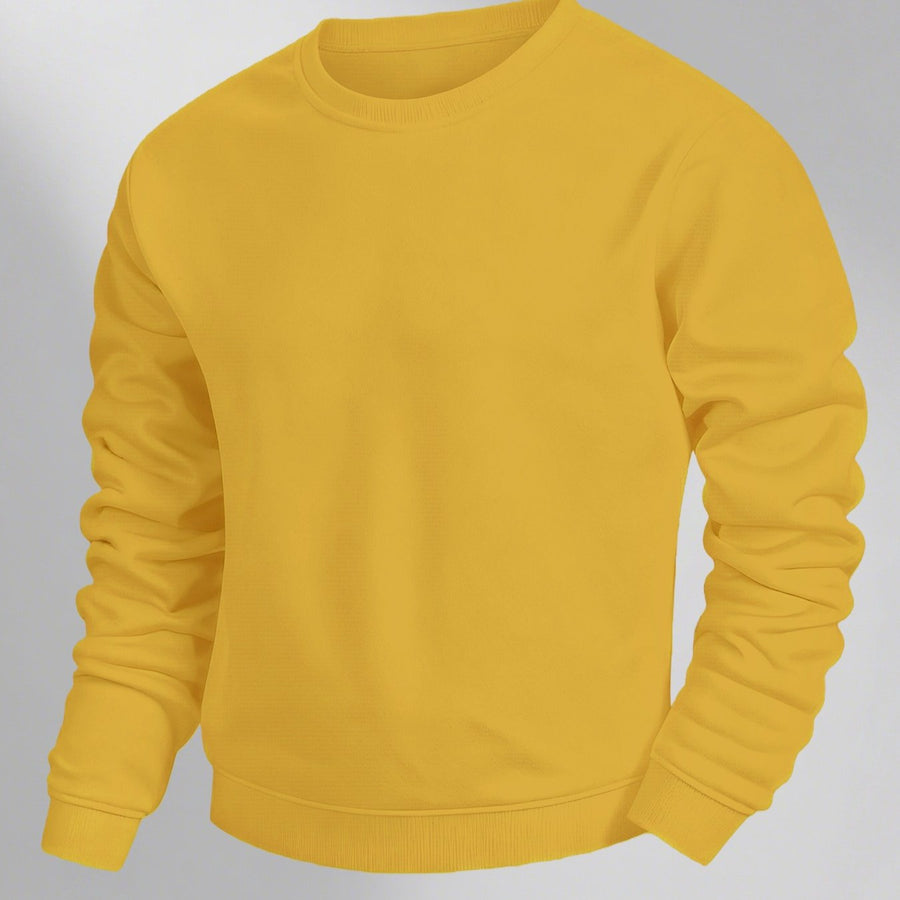 Men's Classic Crewneck Pullover Sweatshirt