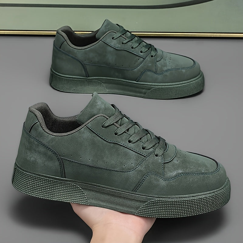 Herr Sneakers Låga Klassiska Streetstil Vardagsskor