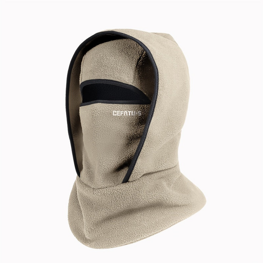 Varm Balaklava Huvudbonad för Vinterbruk i Mjukt Material, Fleece