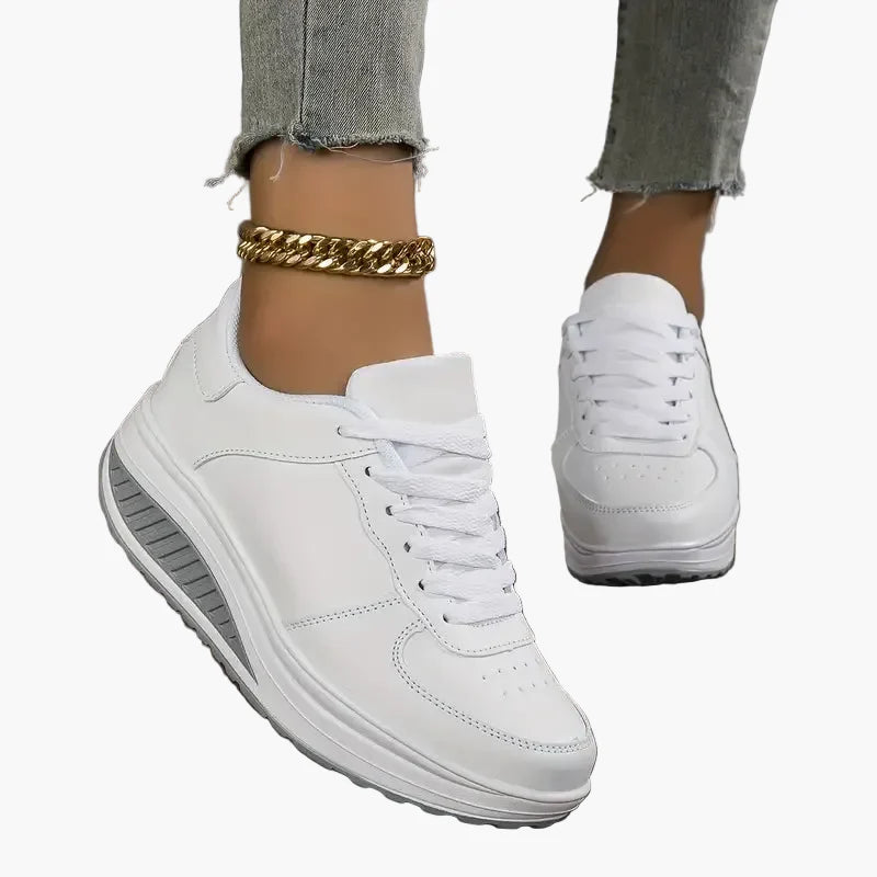 Dam Sneakers Ortopedisk Lättvikt Vardag Komfortskor