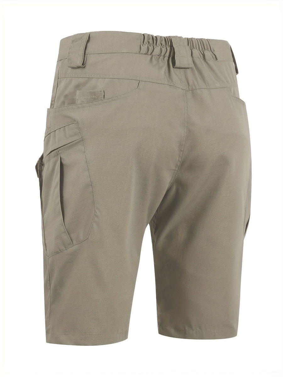 Herrar Taktiska Shorts med Flera Fickor och Bälte – Perfekta för Vandring & Utomhusaktiviteter