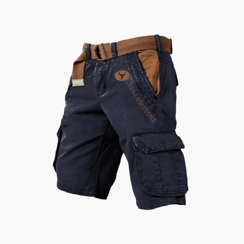 Herrarnas klassiska cargoshorts för utomhusaktiviteter och vardag