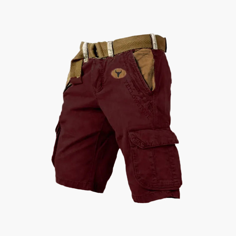 Herrarnas klassiska cargoshorts för utomhusaktiviteter och vardag