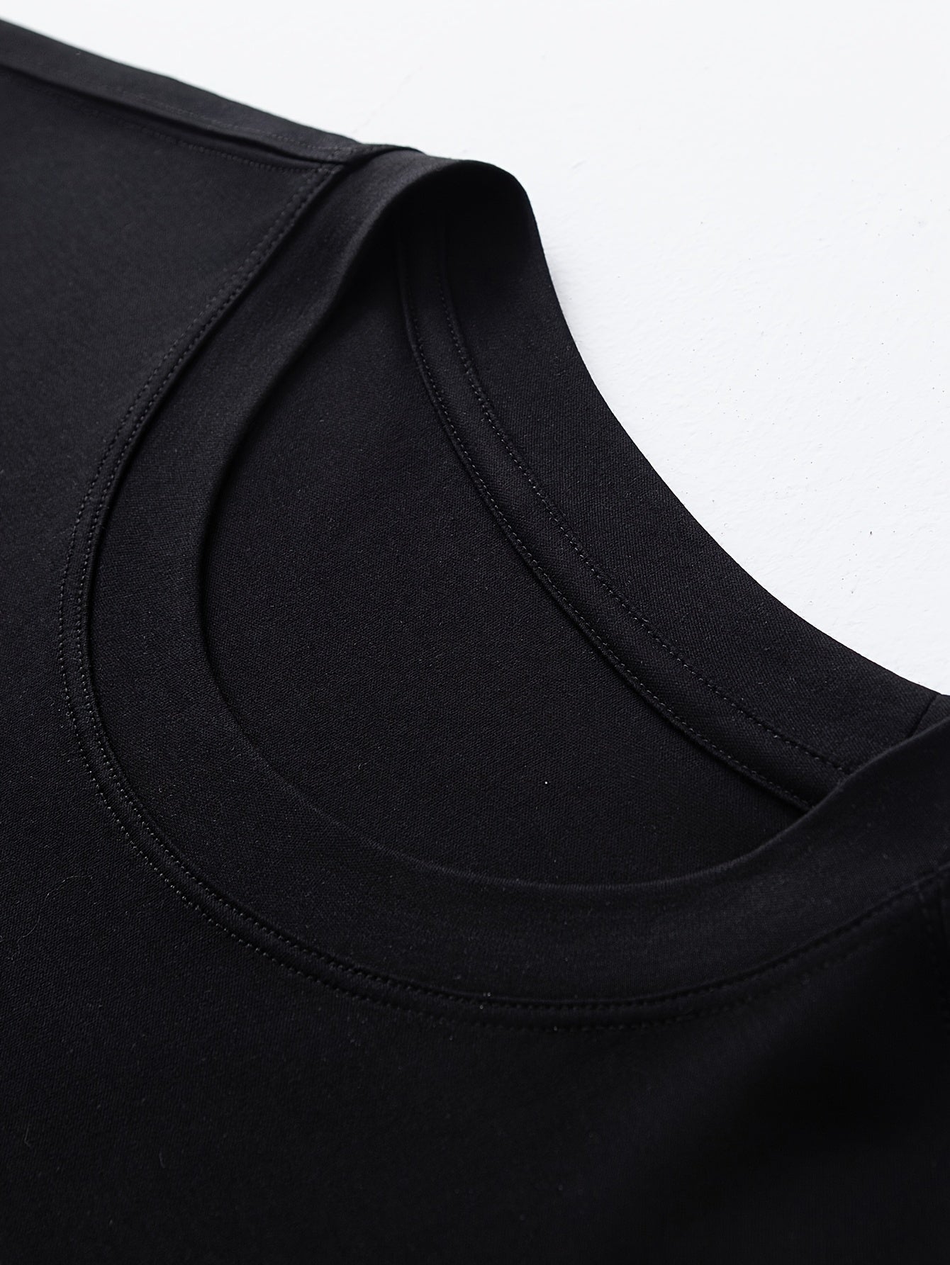 Herr T-shirt Modern Casual Stil "Whatever" Tryckt Design – Perfekt för Vardagsbruk