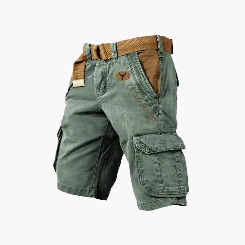 Herrarnas klassiska cargoshorts för utomhusaktiviteter och vardag