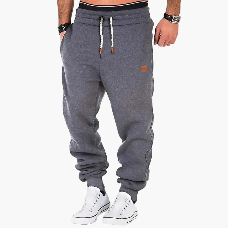 Herr Joggingbyxor Sportiga Loungewear Fritidsstil