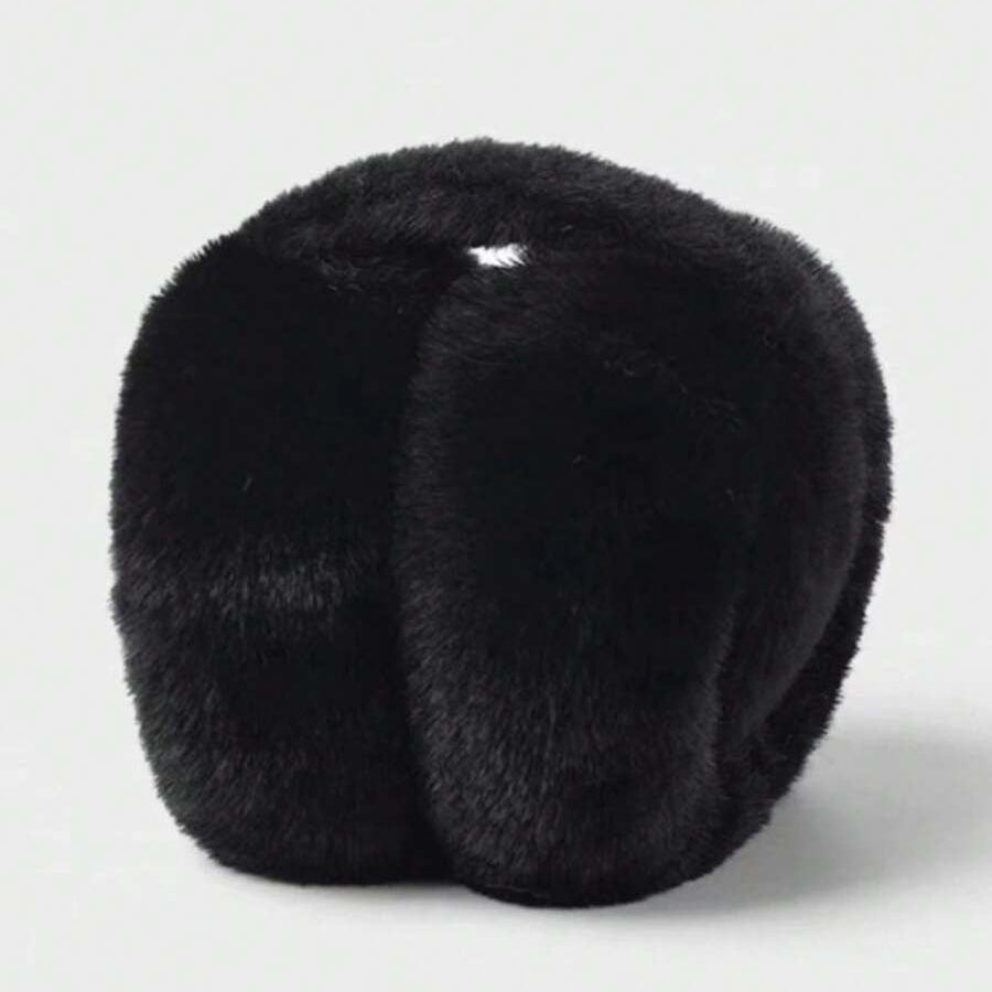 Mjuka lurviga hörselkåpor för kalla dagar
