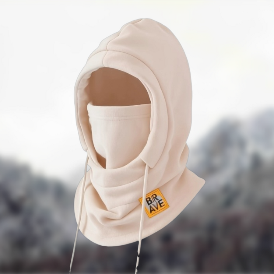 Vintermössa Balaclava i Fleece med Halsvärmare Dragsko