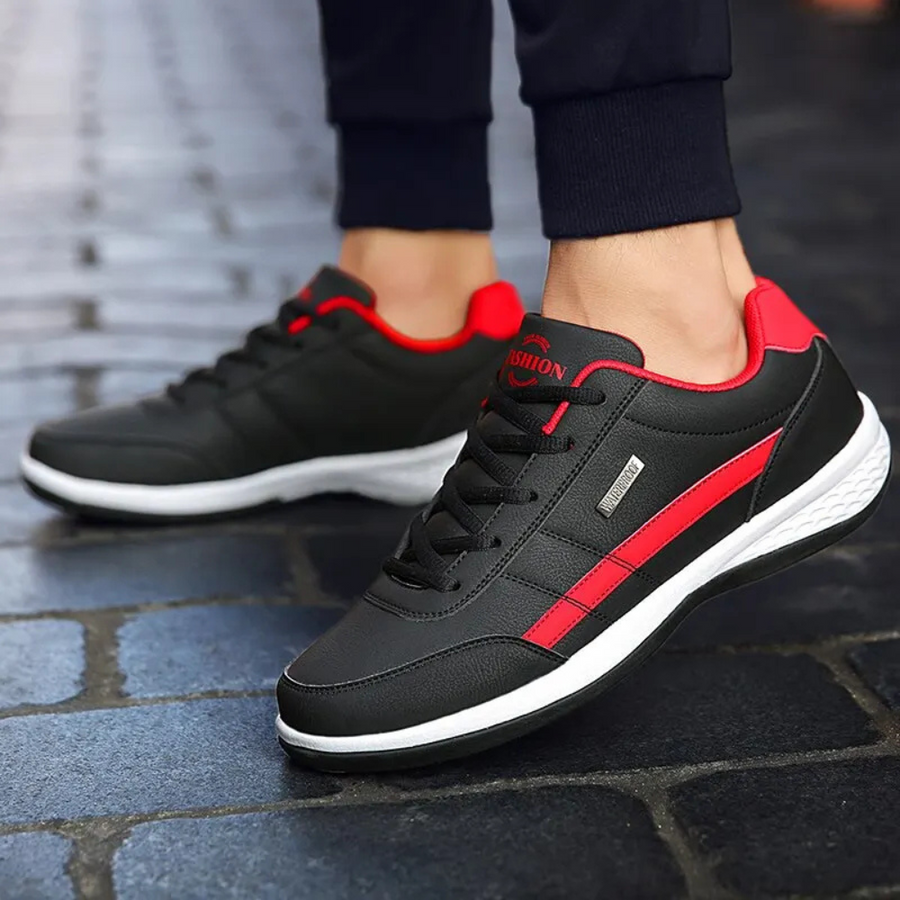 Herrsneaker med ortopedisk komfort och stil – Vardagssko för promenader och fritid