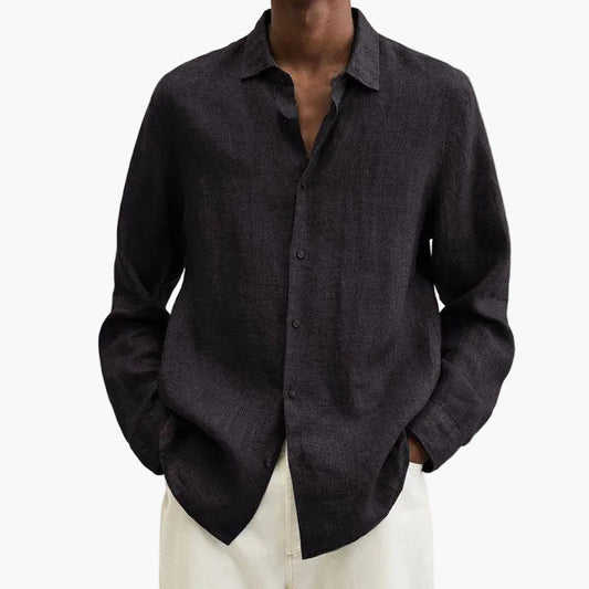 Herrskjorta Oversize Flanell Stil – Avslappnad och Trendig Vardagslook