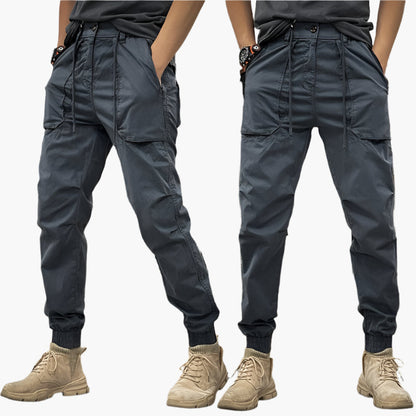 Herrbyxor Utility Cargo Streetwear – Avslappnad och Funktionell Stil för Vardag och Outdoor