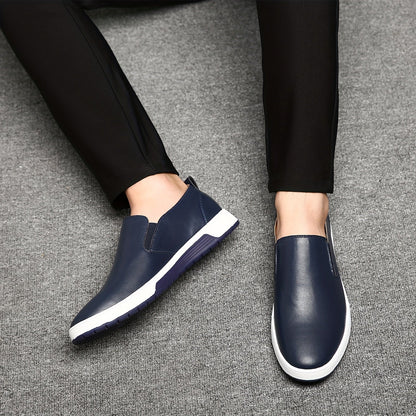 Herr Slip-on Sneakers Casual Vardagsskor Låg Klack Bekväma