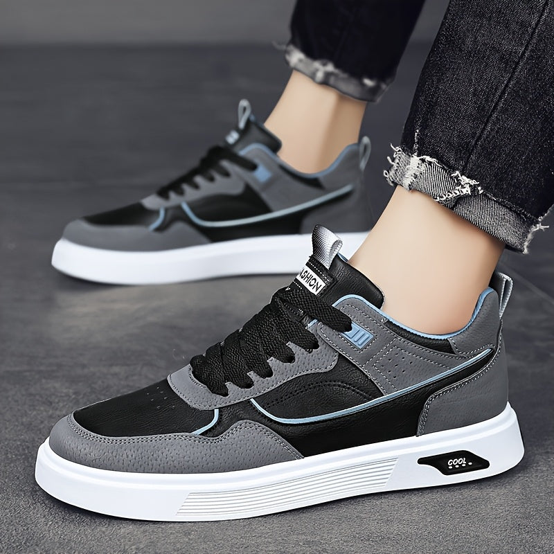 Herr Sneakers Sportiga Låga Vardagsskor Trendiga Fritidsskor