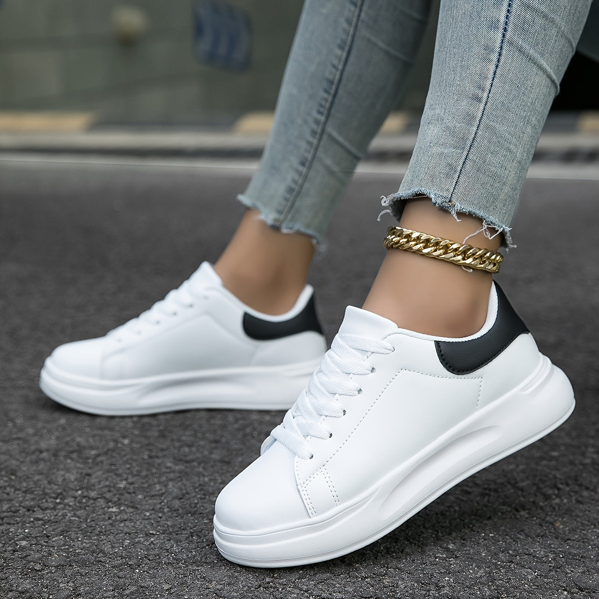 Dam Sneakers för Vardag och Promenad – Bekväma Ortoser för Kvinnor