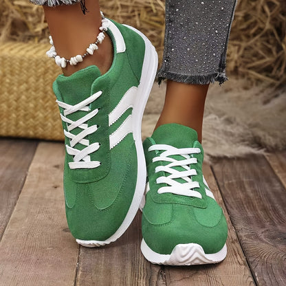 Dam Sneakers Sportiga Vardagslöparskor med Klassisk Design