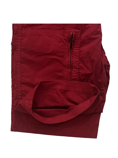 Herr Cargo Shorts med Flera Fickor för Sommar och Fritid