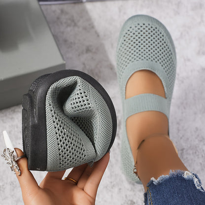 Dam Mary Jane Promenadskor – Bekväma och Flexibla Vardagsballerinas