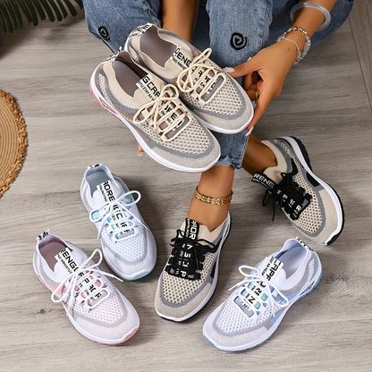 Dam Sneakers Sportiga Promenadskor Vardag Låg Modell