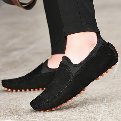 Herrloafers Slip-on Elegant Stil För Vardag och Bilkörning