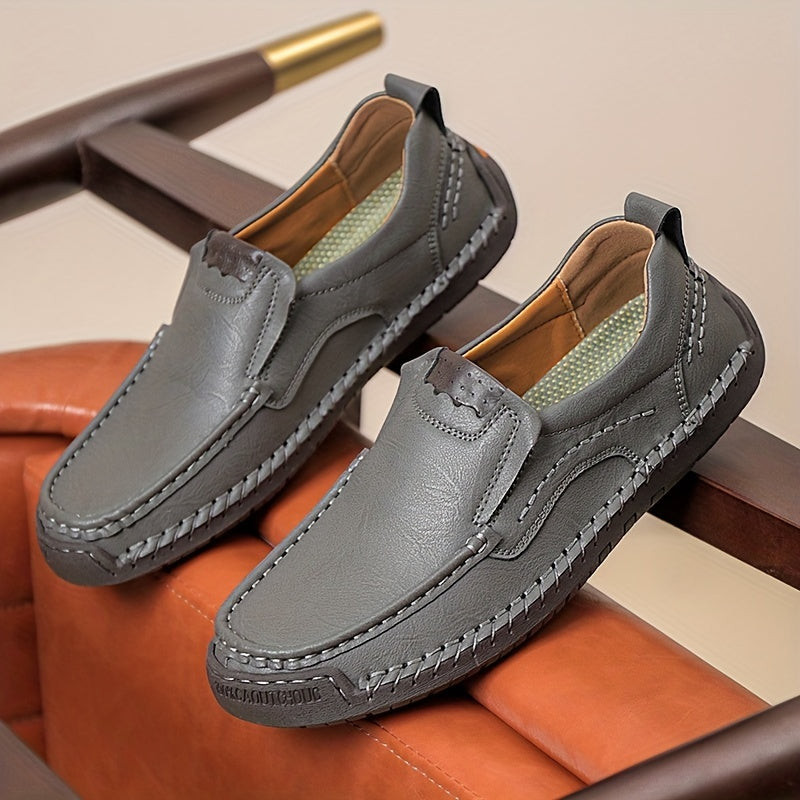 Herrloafers Slip-on Casual Skor för Vardag och Fritid