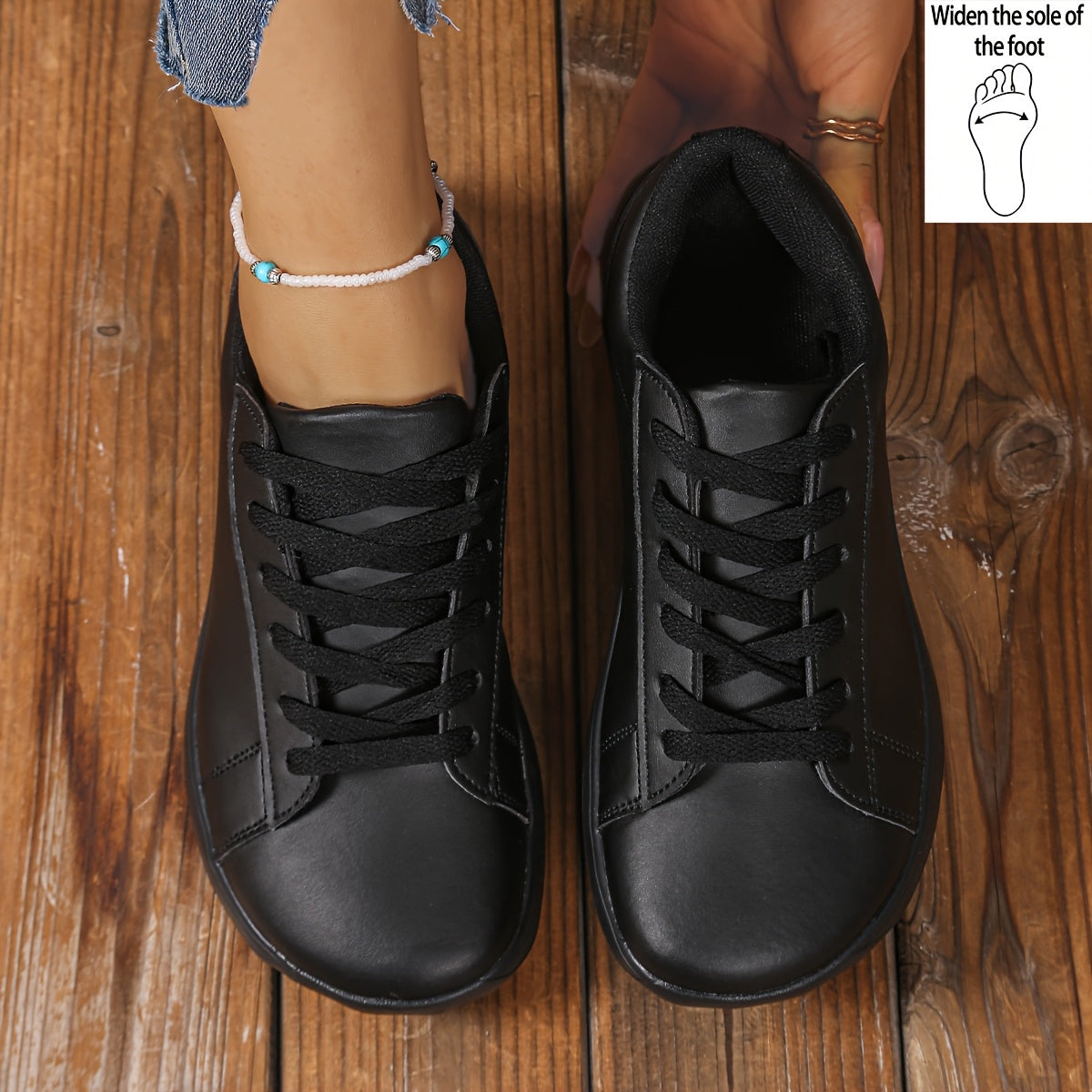 Dam Sneakers Vardagsskor Klassisk Design Bekväma Promenadskor
