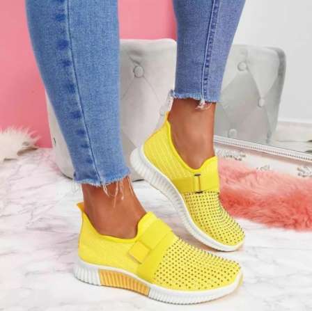 Jane – Fashionabla stora andningsbara sneakers