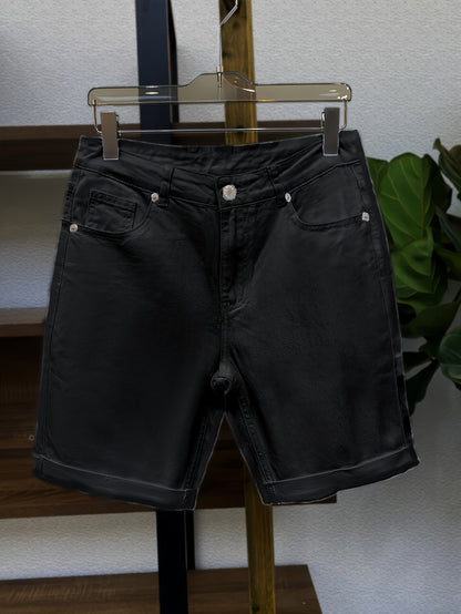 Herr Bermudashorts Slim Fit – Modern Citystil för Vardagsbruk