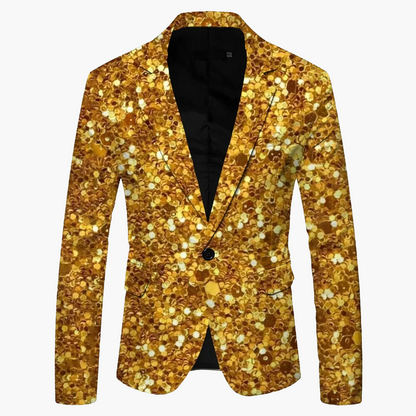 Herrkavaj med modern ombre-design för fest och vardag