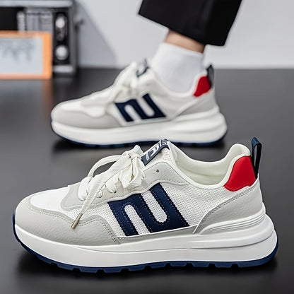 Herrsneakers med modern design för vardagsbruk och sportig stil