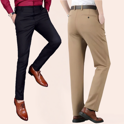 Herrbyxa Stretch Modern – Smal Passform för Arbete & Vardag