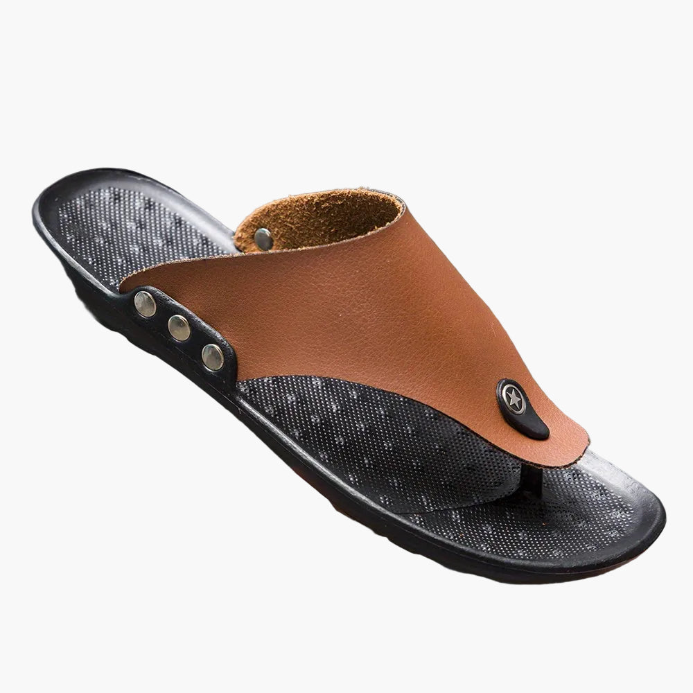 Herr Tofflor Sandaler – Avslappnade Sommarsandaler med Modern Design för Strand och Fritid