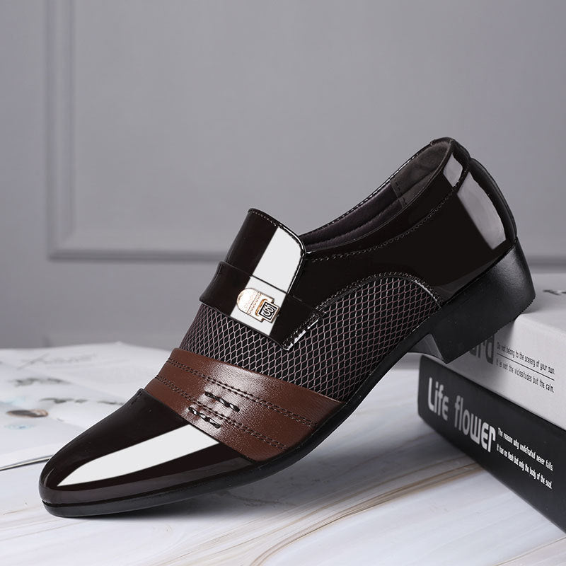 Herrskor klassiska dress loafers för affär och fest